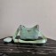 Prada Leather Shoulder Bag 1BC151 Light Green 2021