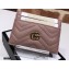 Gucci GG Marmont Card Case 443127 Dusty Pink