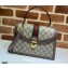 Gucci Ophidia Small Top Handle Bag with Web 651055 GG Supreme Canvas 2021