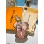 Louis Vuitton Puppy Bag Charm and Key Holder M80242