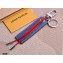 Louis Vuitton Epi Color Block LV Dual Bag Charm and Key Holder MP2554 Blue/Red