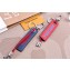 Louis Vuitton Epi Color Block LV Dual Bag Charm and Key Holder MP2554 Blue/Red