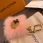 Louis Vuitton Vivienne Fur Doudou Bag Charm and Key Holder M69010