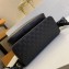 Louis Vuitton Damier Infini Leather Campus Backpack Bag N40306 Black