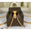 Louis Vuitton Monogram Canvas Montsouris BB Backpack Bag M45502 Natural