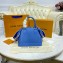 Louis Vuitton Epi Leather Alma BB Bag M57426 Bleuet Blue with Embroidered Logo Wide Strap 2021