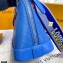 Louis Vuitton Epi Leather Alma BB Bag M57426 Bleuet Blue with Embroidered Logo Wide Strap 2021
