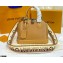 Louis Vuitton Epi Leather Alma BB Bag M57540 Honey Gold with Embroidered Logo Wide Strap 2021