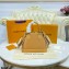 Louis Vuitton Epi Leather Alma BB Bag M57540 Honey Gold with Embroidered Logo Wide Strap 2021