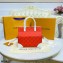 Louis Vuitton Monogram Canvas Print Tote Bag Red 2021