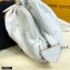 Louis Vuitton Mahina Perforated Leather Scala Mini Pouch Bag M80410 Snow White 2021
