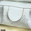 Louis Vuitton Mahina Perforated Leather Scala Mini Pouch Bag M80410 Snow White 2021