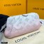 Louis Vuitton Mahina Perforated Leather Scala Mini Pouch Bag M80497 Gradient Pink 2021