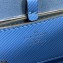 Louis Vuitton Epi Leather Twist MM Bag M57507 Bleuet Blue with Embroidered Logo Wide Strap 2021
