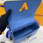Louis Vuitton Epi Leather Twist MM Bag M57507 Bleuet Blue with Embroidered Logo Wide Strap 2021