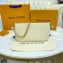 Louis Vuitton Embossed Leather Multi Pochette Accessoires Bag M80447 Cream 2021