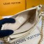 Louis Vuitton Embossed Leather Multi Pochette Accessoires Bag M80447 Cream 2021
