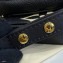 Louis Vuitton Embossed Leather Multi Pochette Accessoires Bag M45777 Black/Cream 2021