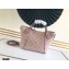 Louis Vuitton Mahina Perforated Leather Hina PM Bag M54353 Magnolia Pink 2021