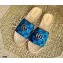 Gucci GG Multicolor Espadrilles Slides Sandals Blue 2021