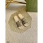 Gucci GG Multicolor Espadrilles Slides Sandals Yellow 2021