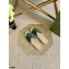 Gucci GG Multicolor Espadrilles Slides Sandals Green 2021