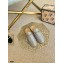 Gucci GG Supreme Canvas Horsebit Espadrilles Slippers Silver 2021