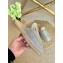 Gucci GG Supreme Canvas Horsebit Espadrilles Slippers Silver 2021