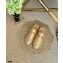 Gucci GG Supreme Canvas Horsebit Espadrilles Slippers Gold 2021