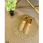 Gucci GG Supreme Canvas Horsebit Espadrilles Gold 2021