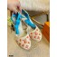 Louis Vuitton Monogram-embroidered Canvas Starboard Wedge Espadrilles Orange 2021