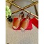 Valentino Grainy Calfskin Leather Rockstud Double Flat Espadrilles Brown 2021