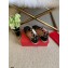 Valentino Grainy Calfskin Leather Rockstud Double Flat Espadrilles Black 2021