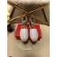 Valentino Grainy Calfskin Leather Rockstud Double Flat Espadrilles Pale Gray 2021