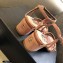 Chanel Heel 5cm Chain Sandals Suede Pink 2021