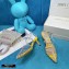 Jimmy Choo Heel 6.5cm Thu Crystal Stud Point Toe Sandals Yellow 2021