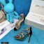 Jimmy Choo Heel 10cm Josefine Sandals Suede Black with Crystal Embellishment 2021