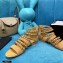 Chanel Chain Flat Sandals Suede Beige 2021