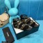 Chanel Chain Flat Sandals Suede Black 2021