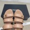 Chanel CC Logo Magic Loop Mules Nude 2021