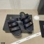 Chanel CC Logo Magic Loop Mules G37390 Black 2021