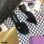 Chanel Shiny Braided Goatskin Heel Mules G37405 Black 2021