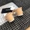 Chanel Shiny Braided Goatskin Heel Mules G37405 Beige 2021