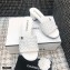 Chanel Shiny Braided Goatskin Heel Mules G37405 White 2021