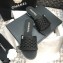 Chanel Shiny Braided Goatskin Flat Mules G37405 Black 2021