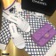 Chanel Shiny Braided Goatskin Flat Mules G37405 White 2021