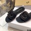 Dior D-Club Flat Slides Mules in Calfskin Black 2021