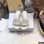 Dior Heel 4.5cm D-Club Mules in Calfskin White 2021