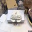 Dior D-Club Flat Slides Mules in Calfskin White 2021
