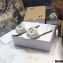 Dior D-Club Flat Slides Mules in Calfskin White 2021